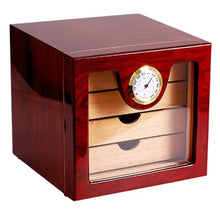 Cedar Wood Cigar Humidor Storage Box