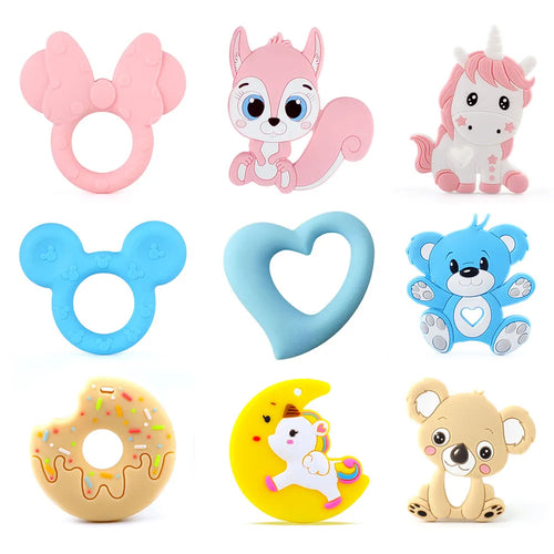 Silicone Rodent Cartoon Animal BPA Free Teething Pacifier