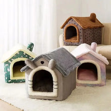 Soft Deep Pet House with Removable Cushion