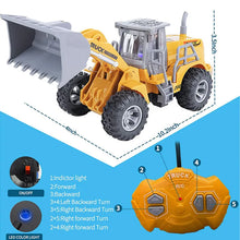 Shovel Loader 6CH 4WD Metal Remote Control Vehicle