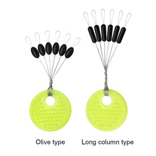 Group Set Rubber Silicon Rubber Oval Fishing Floats