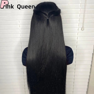 Bombshell Black Synthetic Front Lace Natural Hairline Wig