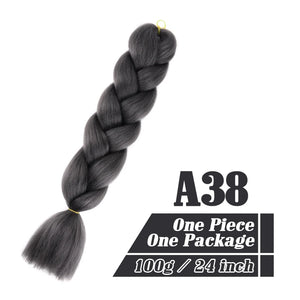 Synthetic Crochet Pre Stretched Jumbo Braids