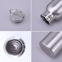 Stainless Steel Single Wall Big Mouth Canister