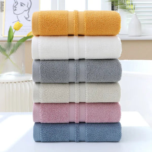 100% Cotton Absorbent Soft 2Pcs Towel Set