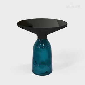 Minimalist Nordic Round Aesthetic Table