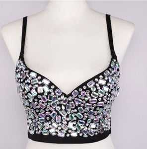 Stage Show Rhinestone Top