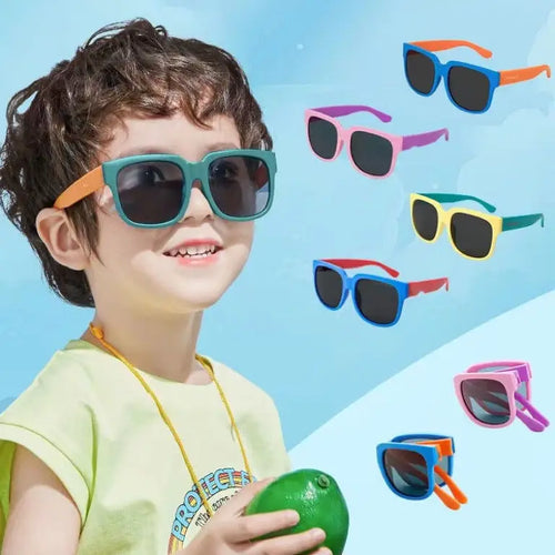 Colorful Folding Sunglasses