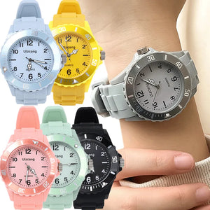 Candy Color Silicone Band Sports Watches