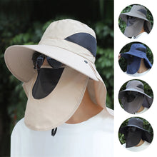 Sun Protection Bucket Hat with Neck Flaps