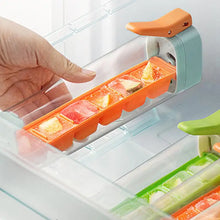 6 Compartment Press Type Ice Cube Trays