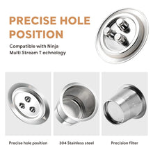 Ninja Stainless Steel Three Hole K Cup Coffee Capsule Shell