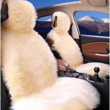 Universal Long Fur Plush Car Seat Covers