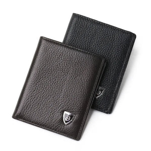 Slim Genuine Leather Wallet