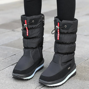 Platform Thick Plush Waterproof Non-slip Boots