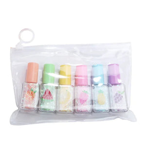 6Pcs Cute Cartoon Nail Polish