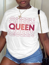 Short Sleeve Queen Printed T-Shirt