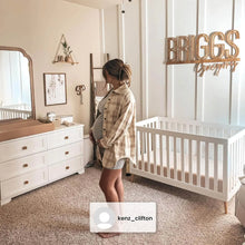 Delta 4-in-1 Convertible Baby Crib with Natural Legs