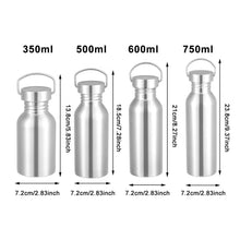 Stainless Steel Single Walled Metal Flask