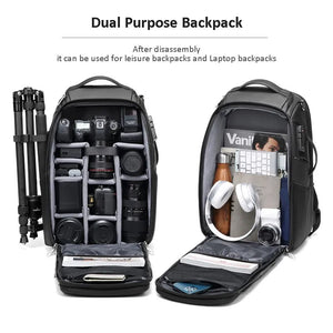 Multifunctional Large Capacity Waterproof Camera Backpack