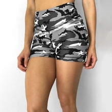 Camouflage Print Legging Shorts