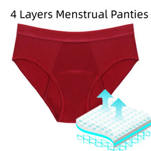 4 Layers Bamboo Fiber Menstrual Panties