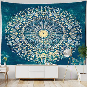 Mandala Wall Hanging Mystic Psychedelic Tapestry