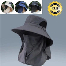 Sun Protection Bucket Hat with Neck Flaps