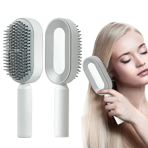 Self Cleaning 3D Air Cushioned Massage Comb