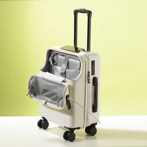 Carry-on Rolling Password Suitcase
