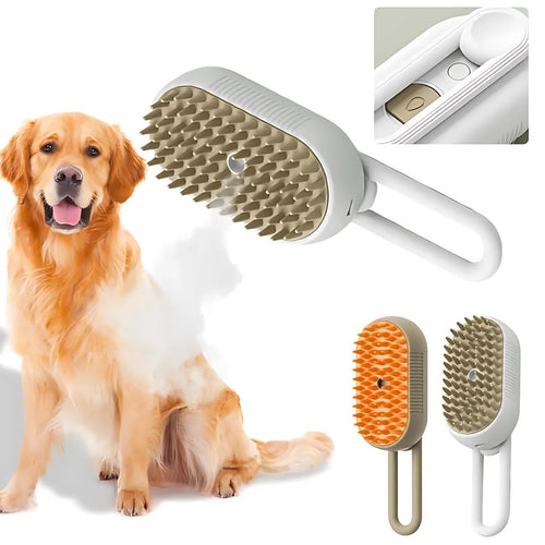 Steamy Electric Dog Spray Brush