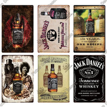 Whiskey Metal Retro Wall Sign