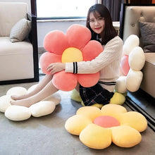 Colorful Flower Plush Pillow