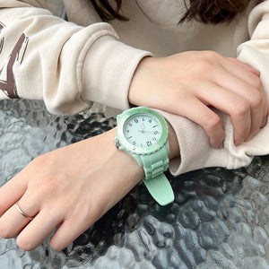 Silicone Band Quartz Watch