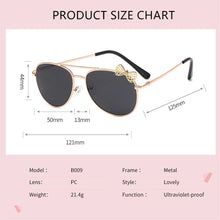 Metal Frame Fashion Girl's Sunglasses