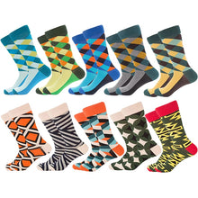 Multiple Pairs Geometric Print Socks