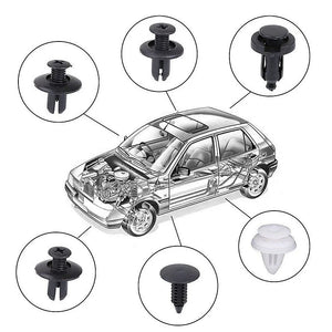 6 Size 100pcs Auto Fastener Car Clips