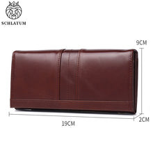 Leather  Long Multifunction Wallet