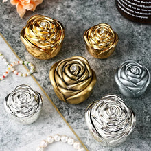 Zinc Alloy Metal Rose Urn