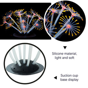 Fluorescent Aquarium Coral Decor