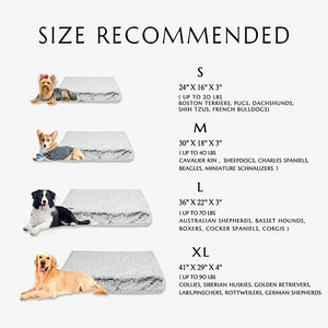Plush Super Soft Calming Dog Bed