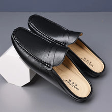 Leather Comfortable Designer Slip-On Solid Color Loafers