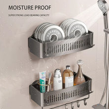 Vacuum Suction Cup Bathroom Shelf Wall Mounted No Drilling