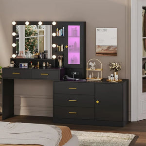 Makeup Vanity with Lights Vanity Desk with Mirror