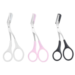 Eyebrow Trimmer Stainless Steel Scissors