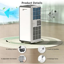 ZAFRO 10,000 BTU Portable Air Conditioner Up to 450 Sq.Ft, 4 Modes