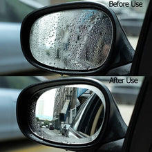 2pcs Car Rearview Mirror Rainproof Clear Film Anti-Fog Film Sticker