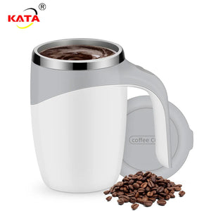 Stainless Steel Automatic Stirring Magnetic Mug