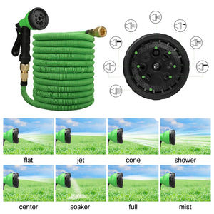 Expandable Double Metal Connector High Pressure Garden Hose