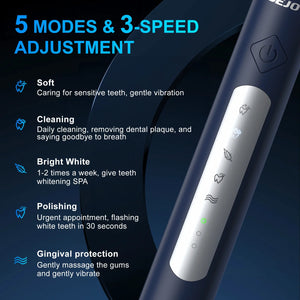 SEJOY Oral Cleaning Personal Sonic Electric Toothbrush